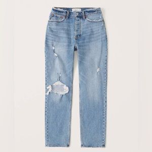 Abercrombie & Fitch | NWT Curve Love High Rise Dad Jean